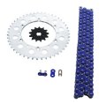 2004 2005 2006 2007 2008 Fits Kawasaki Kx125 Blue Chain Sprocket Silver 13 47 114l 