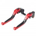 Al-mart Motorcycle Adjustable Folding Extendable Brake Clutch Levers Set Compatible With Ka-wasaki Zzr1400 Zx-14r 1400gtr