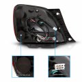 Amerilite L E D Taillights Red Clear For Lexus Gs300 400 430 Passenger And Driver Side