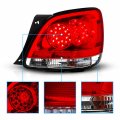 Amerilite L E D Taillights Red Clear For Lexus Gs300 400 430 Passenger And Driver Side