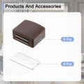 8 Set Cabinet Door Catch Magnetic Latch Lock Adhesive For Cupboard Kitchen Closet Wardrobe Bronze