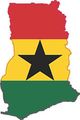 2in X 3in Die Cut Ghana Sticker By Stickertalk 