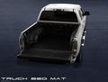 Vxmotor 2000-2010 2011 Dodge Ram Dakota Fleetside 5 Ft 66 Short Bed Black Rubber Diamond Plate Truck Cargo Box Floor Mat Carpet 