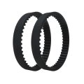 2 Pack Premium Rubber Drive Belt For Shark Az2002 Az2000 Vacuum 153-3gt-7 153-3mv-7 Replacement Front Soft Brush Roller Smooth 