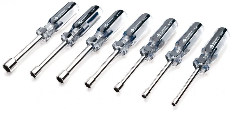 Performance Tool W950 7-piece Sae Nut Driver Set