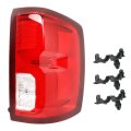 Tail Lamp Light Replacement For Silverado 1500 2016-2018 Red Lens Passenger Side Brake Outer 84288719 