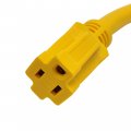 Rv Pigtail Shore Power Adapter Cord L5-30p Male To 5-15r Female 30a 15a Dogbone Twist Lock Cable Yellow 6 Ft Model 691975