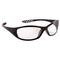 V40 Hell Raiser Safety Glasses Polycarbonate Anti Scratch Fog Lenses 5 In X 2 Black Frame 