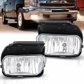 Nilight Fog Light Assembly For 2002 2003 2004 2005 2006 2007 Chevy Silverado 1500 2500 3500 2002-2006 Avalanche W O Body 