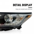Hoypeyfiy Headlight Without Bulb 811500e330 811100e330 Car Headlamp Assembly Replacement For Toyota Highlander 2017-2019 Left