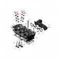 Ski-doo New Oem Sk Lynx Shim 2 65 Cylinder Head Exhaust Manifold 420253981