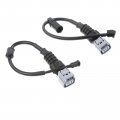 A-premium Disc Brake Pad Wear Sensors Compatible With Lexus Ls400 1995-2000 V8 4 0l Front And Rear Side 2-pc Set