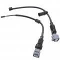 A-premium Disc Brake Pad Wear Sensors Compatible With Lexus Ls400 1995-2000 V8 4 0l Front And Rear Side 2-pc Set