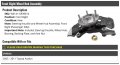 Front Right Passenger Side Wheel Bearing Hub Assembly Compatible With 2005-2011 Toyota Avalon