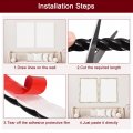 Uxcell Flexible Wall Trim Molding 0 6 X 16 Ft Peel And Stick Edge Waterproof For Home Decor On The Cabinet Mirror Frame Diy