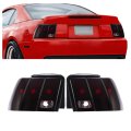 Hecasa Pair Tail Lights For 1999-2004d Mustang Replacement For Fo2818109 Fo2819109 3r3z13405aa 3r3z13404aa Rear Light Lamp 