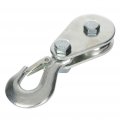 Snatch Block Pulley W Hook Self Recovery Winch Accessory For Off Road Vehicles Ocpty High Strength Steel 4 400 Lb