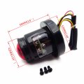 Custom Led Tail Light Integrated For Bobber Chopper Cruiser Street Bike Black Rear Brake And Running Motorcycle Atv Off Road