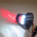 Httmt Black Custom Led Tail Light Integrated Compatible With Bobber Chopper Cruiser Street Bike