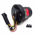 Httmt Black Custom Led Tail Light Integrated Compatible With Bobber Chopper Cruiser Street Bike
