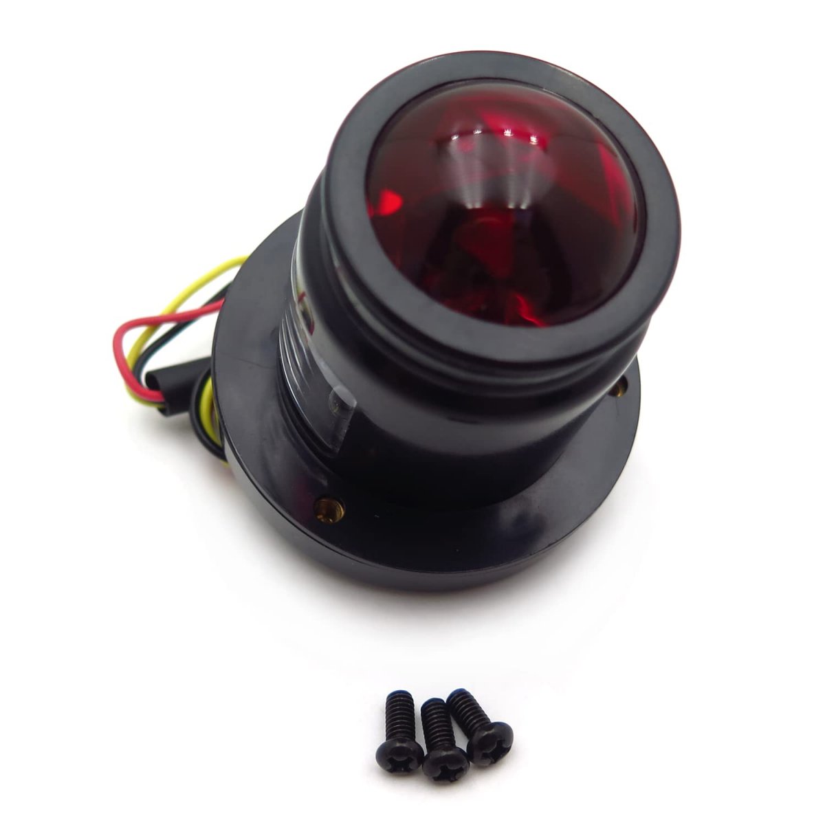 Custom Led Tail Light Integrated For Bobber Chopper Cruiser Street Bike Black Rear Brake And Running Motorcycle Atv Off Road