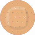 Stickertalk Circular Bandage Vinyl Sticker 5 Inches By 