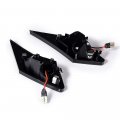 2x Smoke Lens Led Front Amber Sidemarkers Sequential Flashing Turn Signal Lights Compatible With 2013-2019 Subaru Brz 2017-19