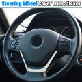 X Autohaux Steering Wheel Covers For Bmw 3 Series 316i 320i 328i 320d F20 F45 F30 F31 F34 Abs Plastic Trim Replacement Stickers