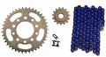 Factory Spec Blue 525x118 O-ring Drive Chain 15 41 Sprockets For Honda Shadow 600 Vt600 Vlx 