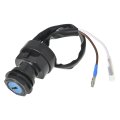 Black Ignition Key Switch Replacement For Bayou 300 Klf300 1988-2004 27005-1132 27005-1159 27005-1201 