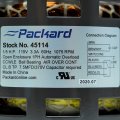 Packard 45114 Furnace Blower Fan Motor For Carrier Hc37ae114a 1 5hp