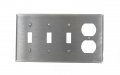 Leviton 84043 Ss Wp 4g 3 Toggles 1 Duplex 
