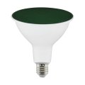 Satco S29481 11 5 Watts Par38 Led Green 90 Degree Beam Angle Medium Base 120 Volt Ideal For Use In Holidays Illumination Soffit 