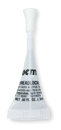 Loctite 262 442-26205 0 50ml Threadlocker Medium To High Strength Red Color