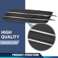 Front Fog Light Cover Grill 1 Pair For Audi A6 Quattro 2012-2015 4g0807681 4g0807682 Black Silver