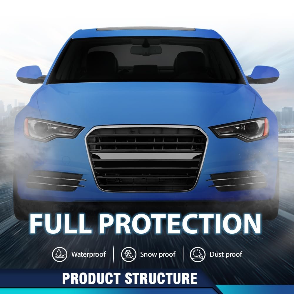 Front Fog Light Cover Grill 1 Pair For Audi A6 Quattro 2012-2015 4g0807681 4g0807682 Black Silver