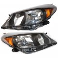 Tbvechi 1 Pair Headlight Assembly For 2012 2013 2014toyota Yaris 2014 Vitz Hatchback Driver Passenger Sldes Halogen Headlamp 