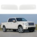White Top Half Direct Mirror Cover Caps For 2009 2014d F150 Abs Plastic Replacement Covers For Fx2 Fx4 King Ranch Lariat