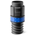 Dust Right Click Connect Hose Adapter For Flexiport 3a -12a Expandable Pipe Quick Coupler W A Vent Collar Compatible Heavy Duty