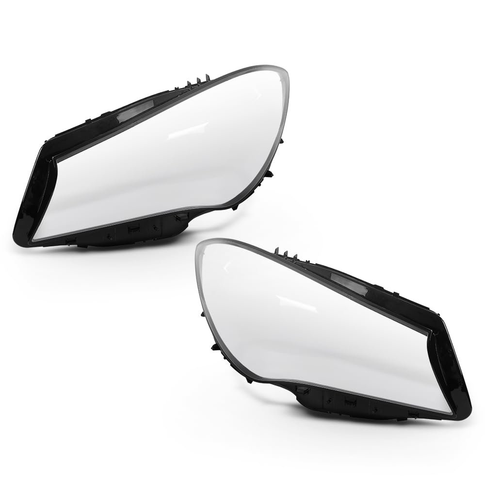 Front Headlight Clear Lens Covers Left Right Pair For Benz Glc-class W253 Cla250 Cla45 Amg 2016 2017 2018 2019 Headlamp Cover