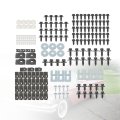 210 Pieces Iron Front End Sheet Metal Hardware Kit Replacement For 1960-1982 Pontiac D287-smh210