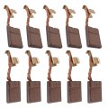 10pcs Carbon Brushes For Lxfd01cw Lxfd01 Lxfd01z 18v 1 2 In Driver Drill Replaces Cb-440 Cb-448 Cb-436 195021-6 194427-5 