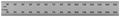 Mitutoyo 18207 Steel Rule 6 150mm 1 10 1 100 1mm 0 5mm 3 64 Thick X 4 Wide Satin Chrome Finish Tempered Stainless 