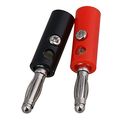 40pcs Nickel Plated 4mm Multimeter Probe Banana Plug Male 