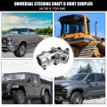 Universal Single Steering Shaft U Joint 3 4 Dd X 1 Maximum Working Angle 35 Degree For Automotive Part Automated Partking Lifts