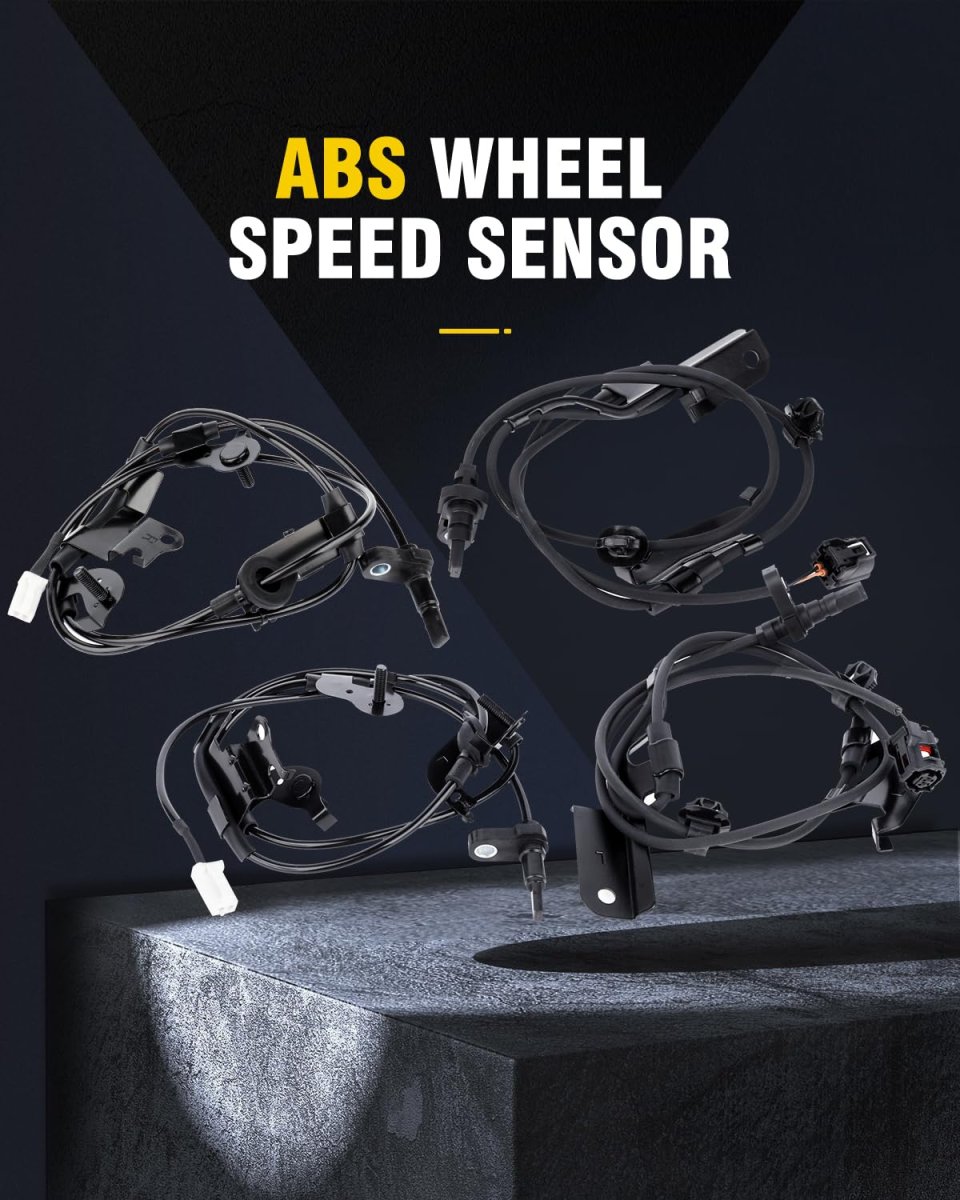 Abs Wheel Speed Sensor Pack Of 4 Front And Rear Left Right For Toyota Rav4 2006 To 2013 Als2320 Als1251 Als2319