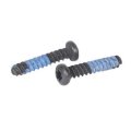 Multi Purpose Bolt 2 Pieces Alloy Steel Coarse Thread Black Scotchgrip Heat Hardened Star Head Pan Shaped 0 16 In Diameter 