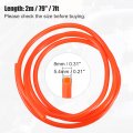 X Autohaux 0 31 X79 8mm 2m Tubing Carburetor Fuel Vent Line Universal Gas Petrol Hose Tube For Atv Dirt Bike Go Kart Moped