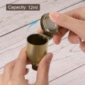 Uxcell Spring Grease Oil Cup Cap M14x1 5 Male Thread 12ml 2 Height Copper Machine Parts 2pcs