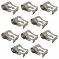 10x Windshield Wiper Arm Link Stainless Steel Repair Clips Kit Fit Most Car
